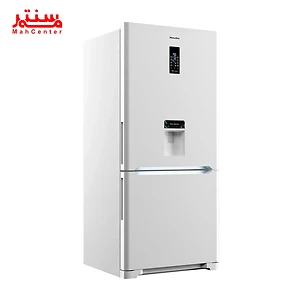 یخچال فریزر پایین آبسردکن دار هیمالیا مدل امگا پلاس HRFN60505 از بغل